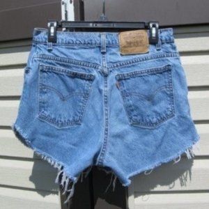 Levi's Blue Jean Shorts for Women